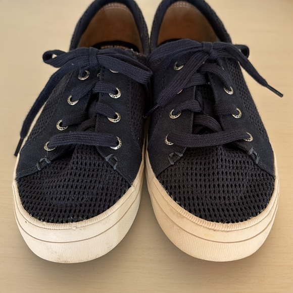 Sperry Navy Mesh Sneakers. Size 6.5 - Picture 3 of 10